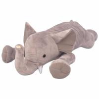 VidaXL Knuffelbeest olifant xxl 95 cm - thumbnail
