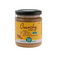 Pindakaas crunchy met zeezout bio 250 Gram - thumbnail