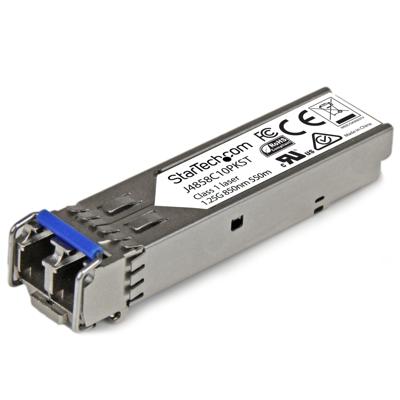 StarTech.com Gigabit LWL SFP transceiver module, HP J4858C compatibel, MM LC met DDM, 550m, 1000Base-SX, verpakking van 10