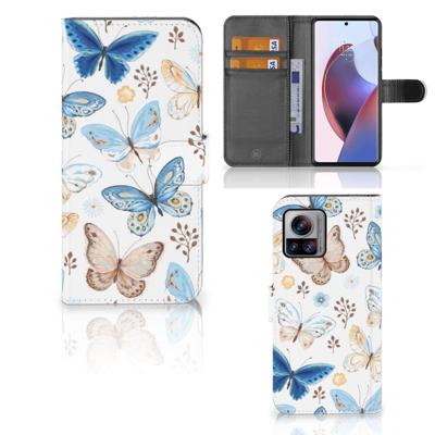 Telefoonhoesje | Met pasjeshouder | voor Motorola Edge 30 Ultra Vlinder Telefoonhoesje | Met pasjeshouder | voor Motorola Edge 30 Ultra Vlinder