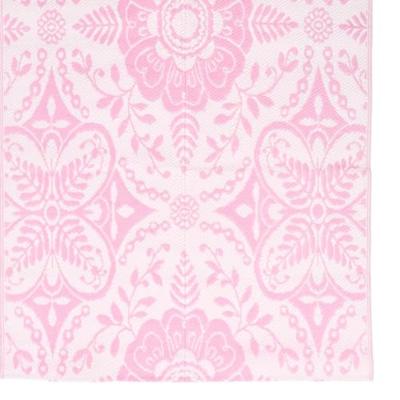 VidaXL Buitenkleed arakil 120x180 cm pp roze VidaXL Buitenkleed arakil 120x180 cm pp roze