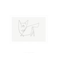Kunstdruk Paul Klee - Le Petit Chat 60x50cm - thumbnail