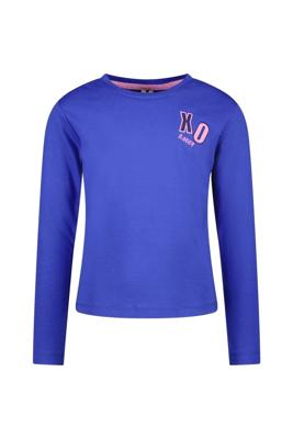 B.Nosy winter t-shirt meisjes - blauw - Tiara - longsleeve