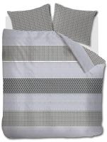 Rivièra Maison Lawrence Blauwgrijs dekbedovertrek - thumbnail