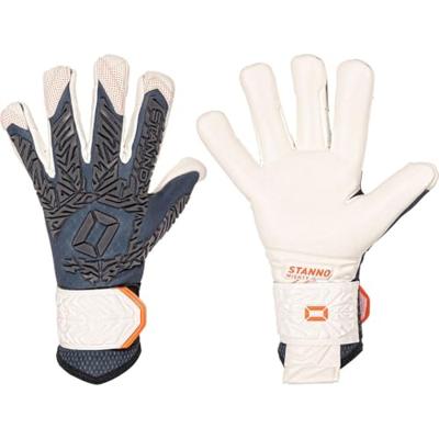 Stanno 480247 Mighty Goalkeeper Gloves II - Grey-Orange - 8 Stanno 480247 Mighty Goalkeeper Gloves II - Grey-Orange - 8