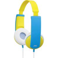 JVC HA-KD5-Y-E On Ear koptelefoon Kabel Geel, Blauw Volumebegrenzing, Lichtgewicht Kinderen - thumbnail