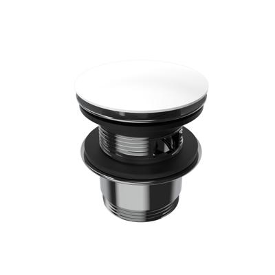 Pop-up Waste Bad Arcqua 1-1/2 Met Overloop Glans Wit Arcqua