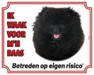 Pomeriaan Zwart Waakbord