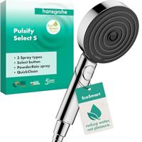 Hansgrohe Handdouche Pulsify Select S 3jet Activation EcoSmart 10.5 cm Chroom - thumbnail