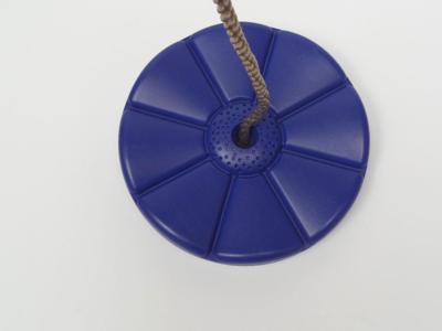 Schommeldisk in kunststof diam. 280x40 mm pp-touw geel Hermic - Hermic