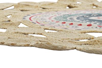 Tapijt DKD Home Decor Bruin Multicolour (200 x 200 x 0,75 cm) Tapijt DKD Home Decor Bruin Multicolour (200 x 200 x 0,75 cm)