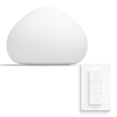 Philips Lighting Hue LED-tafellamp 871951434139500 Energielabel: F (A - G) Hue White Amb. Wellner Tischleuchte weiß 806lm inkl. Dimmschalter E27 8 W
