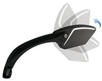 Meachow Spiegel links e-bike multi-angle stuurbev. zwart - thumbnail