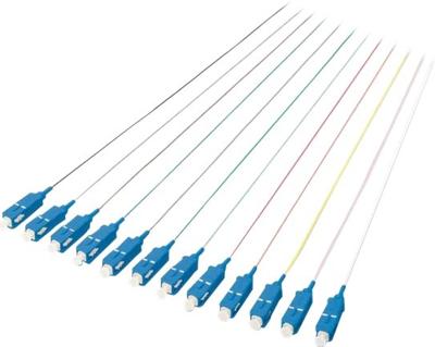 Digitus DK-29221-02 Glasvezel Optische vezel Aansluitkabel 2.00 m Wit, Violet, Turquoise, Zwart, Rood, Pink, Oranje, Geel, Grijs, Groen, Blauw, Bruin 9/125 µ