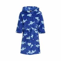 Playshoes badjas Haai Blauw-158-164 - thumbnail