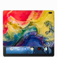 Tablethoes Lenovo Tab E10 Watercolor Dark - thumbnail