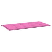 Tuinbank Kussen Roze 120 x 50 x 4 cm Oxford stof - thumbnail