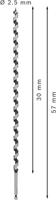 Bosch Accessoires Houtslangenboor, zeskant 12 x 360 x 450 mm, d 6,35 mm 1st - 2608597642 - thumbnail