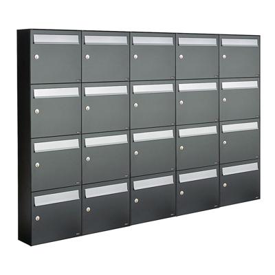 Allux Flow Set 5-Breed, 4-Hoog Antraciet - 40040065_5x4