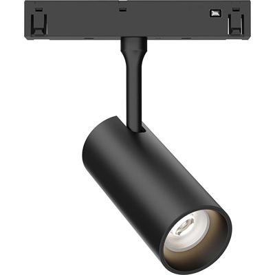48V Magnetische LED Railspot - 10W - 810lm - Koud Wit 6500K - Zwart