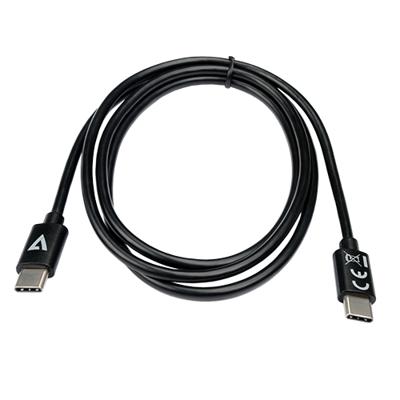 V7 V7USB2C-1M USB 2.0 USB-C kabel - Zwart
