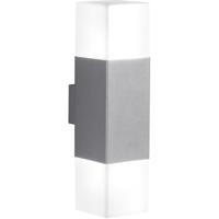 LED Wandlamp Buiten - 7W E14 - Warm Wit 3000K - IP44 - Mat Titaan - thumbnail