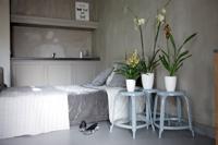 Elho brussels diamond orchideeën pot hoog 12,5 cm wit - thumbnail