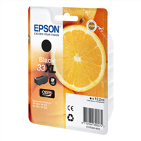Epson Inktcartridge 33XL Origineel Zwart C 13 T 33514012 - thumbnail