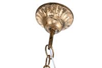 Plafondlamp Home ESPRIT Multicolour Gouden Metaal 50 W 29 x 26 x 105 cm - thumbnail