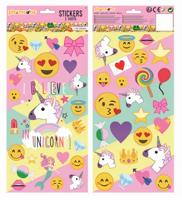 Phonicons stickervel junior 35,5 cm papier roze 2-delig - thumbnail