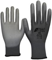 NITRAS SAFETY Glove size xxl nylon gray coated - thumbnail