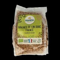 Primeal Lijnzaad goud bio 250 Gram - thumbnail