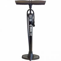 Mirage hogedruk vloerpomp met manometer zwart - thumbnail