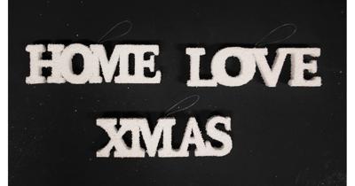 Kerstverlichting Love/home/xmas l20b5,5h2 cm wit 2st Anna's Collection - Annas collection Kerstverlichting Love/home/xmas l20b5,5h2 cm wit 2st Anna's Collection - Annas collection