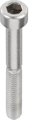 TOOLCRAFT 888758 Cilinderkopschroeven M6 20 mm Binnenzeskant (inbus) DIN 912 RVS A2 1 stuk(s)