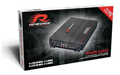 Renegade RXA1100 Versterker 4-kanaals 600 W