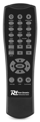 Power Dynamics DC150 DVD-speler met CD+G en USB 19 inch
