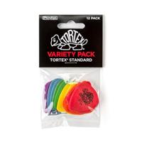 Dunlop PVP418 Tortex Standard Variety Pack plectrumset (12 stuks) - thumbnail