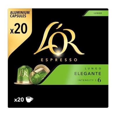 Koffiecups l'or espresso lungo elegante 20st | 10 stuks