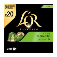 Koffiecups l'or espresso lungo elegante 20st | 10 stuks - thumbnail