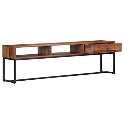 Tv-meubel 160x30x45 cm massief sheeshamhout