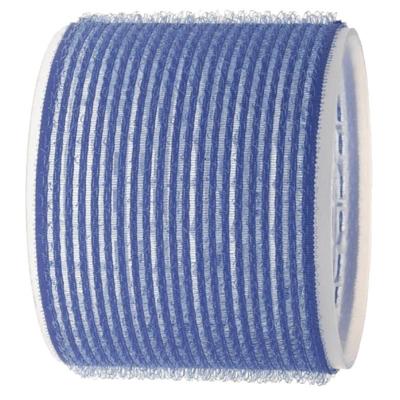 Sibel Hair Velcro Kruller 80mm Blauw 3Stuks