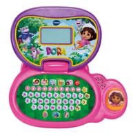 VTech Dora Avonturenlaptop Paars/Roze - thumbnail