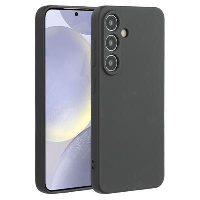 Lunso Samsung Galaxy S25 Plus hoesje - Flexibel siliconen Backcover - Zwart Lunso Samsung Galaxy S25 Plus hoesje - Flexibel siliconen Backcover - Zwart