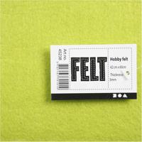Creativ Company Hobbyvilt, vel 42x60 cm, dikte 3 mm, lichtgroen, 1 vel - thumbnail