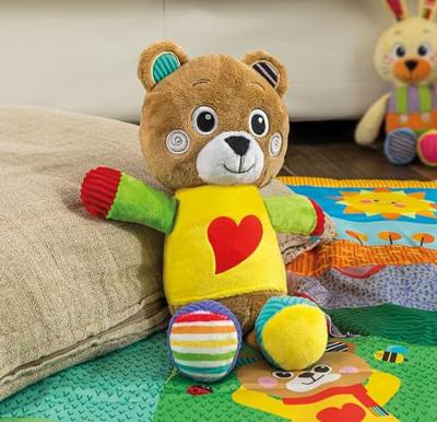 Clementoni baby mijn eerste dierenknuffel - beer