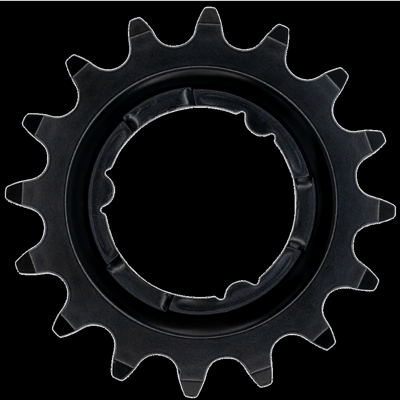 KMC Tandwiel voor shimano 16t o-mo staal 3/32 inch - zwart