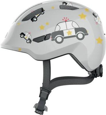 Abus helm kind smiley 3.0 grijs auto s (45-50cm)