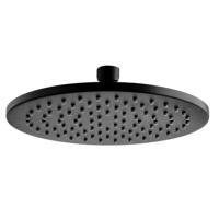Ronde Hoofddouche Lacus Soffioni Cromo 20 cm Mat Zwart 8mm - thumbnail