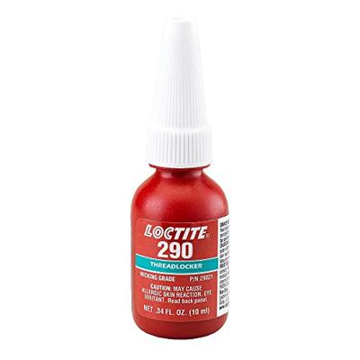 LOCTITE schroefbeveiliging "290" screw retention 10 ml 290